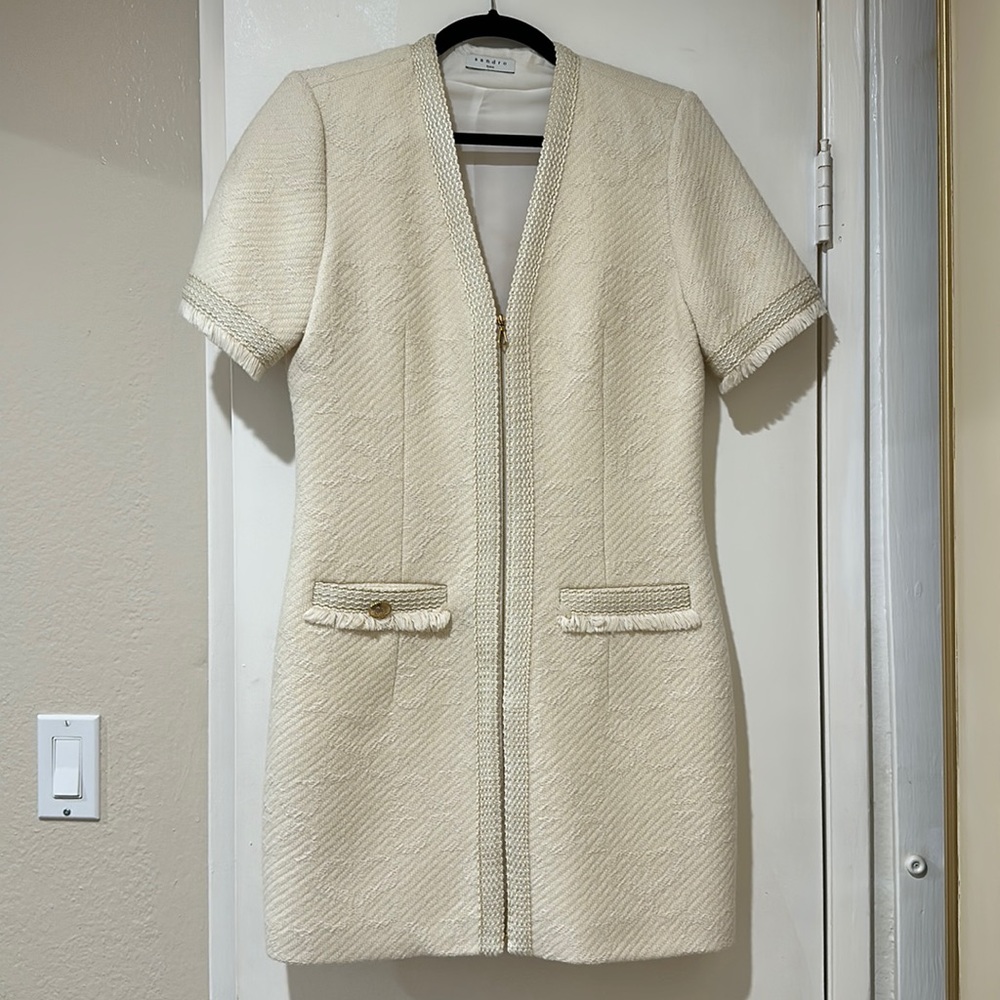 Off white Sandro mini dress